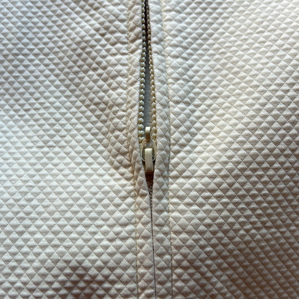 Eileen Fisher Yellow Blazer Size Medium Petite Ribbed Officewear - Picture 8 of 9